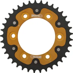 Stealth-Rear Sprocket / Chain Wheel Supersprox 525/37t gold 50609S37