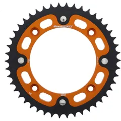 Stealth-Rear Sprocket / Chain Wheel Supersprox 428/46t orange