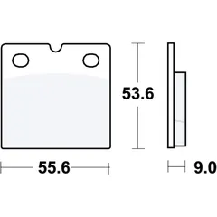 Bremsklotz Sinter vorne TRW Alternative: 7328909 passend für: BMW R, K