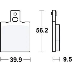 Bremsklotz Standard TRW Alternative: 7377682 passend für: Honda CRM, NSR