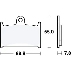 Bremsklotz Sinter für: TRW Alternative 7328651