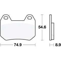 Bremsklotz Standard TRW Alternative: 7324064 passend für: BMW K, R