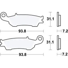 Bremsklötze Offroad TRW Alternative 7322548