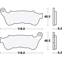 Bremsklötze Sinter vorne TRW Alternative: 7370106 für: Yamaha