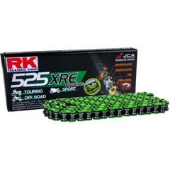 RK XW - Ringkette GN525XRE/108 Kette offen mit Nietschloss passend für: Aprilia Shiver, RSV, RST