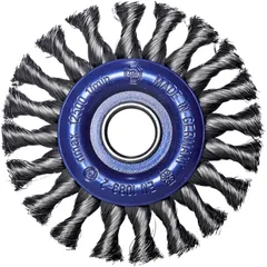 Rundbürste gezopft 125 mm für Winkelschleifer