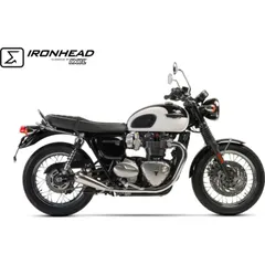 IRONHEAD Endschalldämpfer für: TRIUMPH Bonneville T120, 16