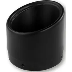 IRONHEAD Endkappe Slashed, schwarz, für Dämpfer mit D=88mm