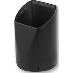 IRONHEAD Endkappe Square, schwarz, für Dämpfer mit D=112mm