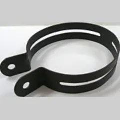 IXIL Exhaust clamp stainless steel black, oval