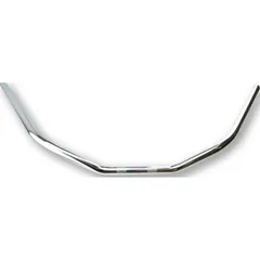 FEHLING Handlebar flat, wide, very strong cranked, 1 inch, 105 cm, chrome, with notch, HD 82-