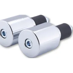 SHIN YO Bar End Weights, chrome-plated steel, 206 g for steel handlebars