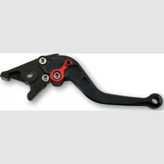 LSL Bremshebel Classic R53R, schwarz/rot, kurz