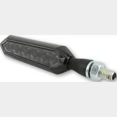 SHIN YO LED sequence indicator SORA, black, tinted glass, E-tested