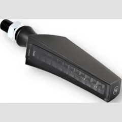 HIGHSIDER LED sequence indicator STS 1, black housing, tinted glass.
