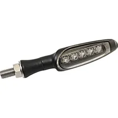 KOSO KOSO LED indicators, black matt metal housing, transparent glass