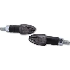 SHIN YO LED indicators LIZZARD, black, tinted glass