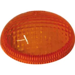 SHIN YO Indicator glass, oval, yellow, E-approved for 202-222