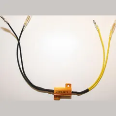 SHIN YO Power resistor 25 W- 8.2 Ohm with cable