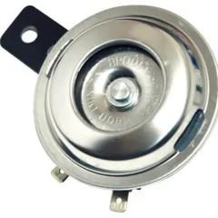 Stainless steel horn, 12V, d. 72 mm, E-mark