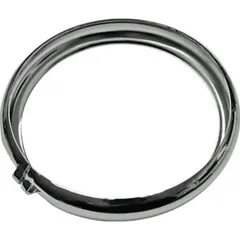 SHIN YO Chrome ring for 4-1/2 inch, Bates style headlight,