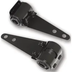 Universal lamp holder black, 30 - 38 mm