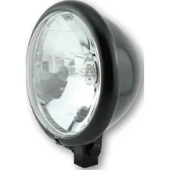 Lampe Licht SHIN YO SHIN YO 5 3/4 Zoll Scheinwerfer Bates Style, schwarz seidenmatt