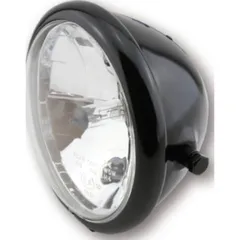 Lampe Licht SHIN YO BATES STYLE 5 3/4 Zoll Hauptscheinwerfer, schwarz glänzend