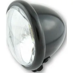 Lampe Licht SHIN YO SHIN YO 4 1/2 Zoll Scheinwerfer Bates-Style, schwarz seidenmatt