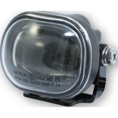 Nebelleuchte Nebellampe HIGHSIDER Nebelscheinwerfer LED-MICRO, rechteckig, schwarz