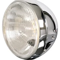 Lampe Licht SHIN YO SHIN YO 7 Zoll Scheinwerfer British-Style, chrom