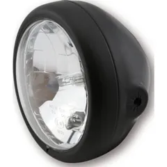 Lampe Licht SHIN YO SHIN YO 5 3/4 Zoll Hauptscheinwerfer PECOS, schwarz matt