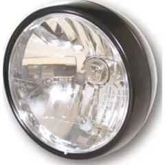 Lampe Licht SHIN YO Scheinwerfer, 6 1/2 Zoll schwarz seidenmatt