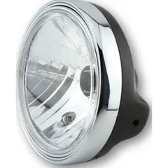 Lampe Licht SHIN YO 7 Zoll LTD-Scheinwerfer, schwarz glänzend