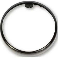 SHIN YO Lamp ring for 7 inch headlight RENO, black glossy