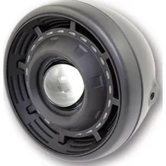 Lampe Licht SHIN YO Ellipsoid-Scheinwerfer CYCLOPS, schwarz matt