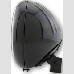 SHIN YO 7-inch YUMA 1 headlight, black glossy