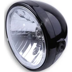 Lampe Licht SHIN YO 7 Zoll Scheinwerfer SANTA FE, schwarz glänzend