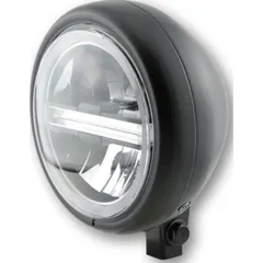 HIGHSIDER 5 3/4 inch LED spotlight PECOS TYP 6 with TFL, black matt 223-221