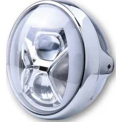 HIGHSIDER 7-inch LED headlight BRITISH-STYLE TYPE 8 with TFL, bend lighting 223-236