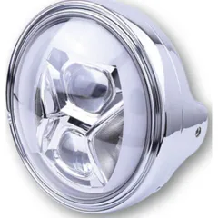 HIGHSIDER 7 inch LED headlight LTD TYP 8 with TFL, bend lighting 223-238