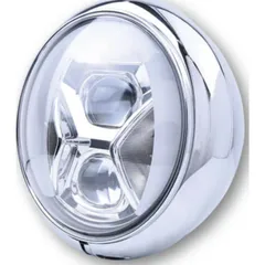 HIGHSIDER 7-inch LED headlight HD-STYLE TYPE 8 with TFL, bend lighting 223-240