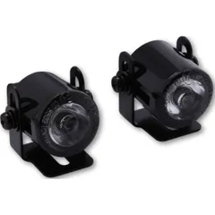 SHIN YO LED parking light, round, diameter 24.7 mm, with universal holder