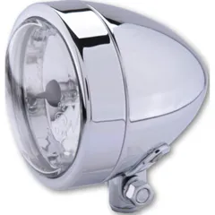 Lampe SHIN YO Chromscheinwerfer BULLET, untere Befestigung, Fernlicht H4