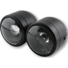 SHIN YO LED Hauptscheinwerfer TWIN, schwarz, seitliche Befestigung