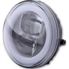 HIGHSIDER LED main headlight insert TYPE 9, round, 4 3/4 inch, with parking light ring