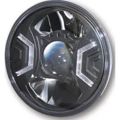 HIGHSIDER LED Main Headlamp Insert Type 2, 7 inch, black