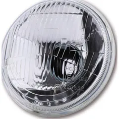 SHIN YO H4 Insert 5 3/4 inch with parking light, embossed glass, E-marked