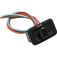 Blinklichtschalter Blinkerschalter mit Rückstellfunktion zum Einbau z.B. in Quadarmatur, mit Kabel.