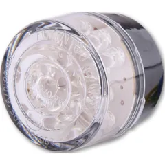 SHIN YO Insert LED mini taillight BULLET, round, transparent glass